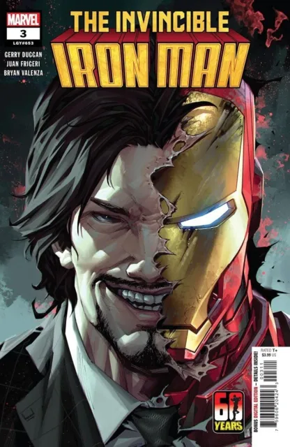 Invincible Iron Man #3 Main Cover A Marvel Comics 2023 NM+