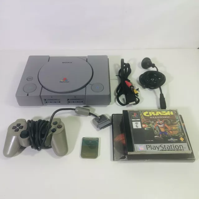 Sony PlayStation 1 SCPH-7502 Bundle Tested & Working - PAL - Free Postage