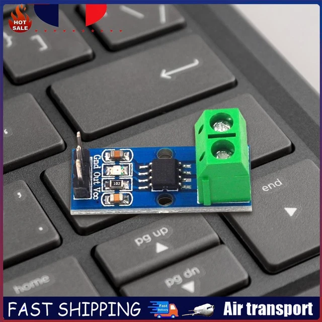5A/20A/30A RANGE HALL Effect Current Sensor Module ACS7125A (5A) FR EUR ...