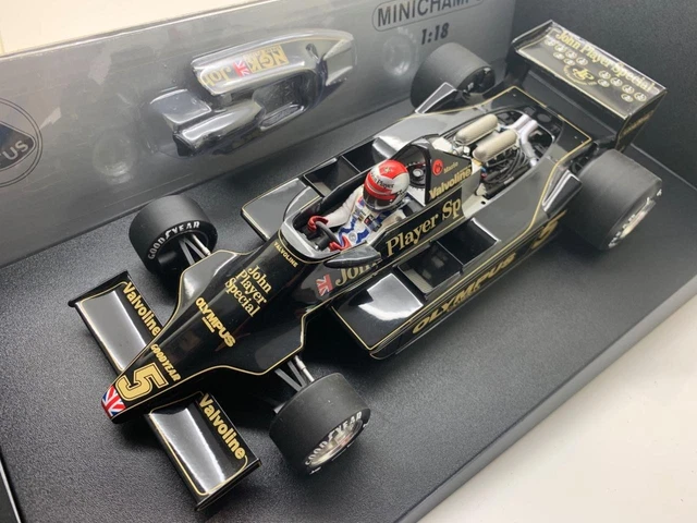 MINICHAMPS 1:18 LOTUS Ford 79 M Andretti #5 1978 World Champion