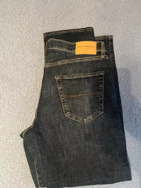 LUCKY BRAND 410 jeans mens 34x30 - Athletic Straight Advanced Stretch ...