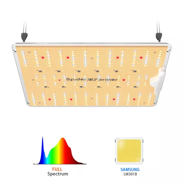 Spider Farmer SF1000D LED Grow Light Full Spectrum Samsungled For Indoor Plants