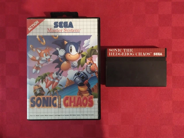 SONIC THE HEDGEHOG Chaos Sega Master System EUR 25,00 - PicClick IT