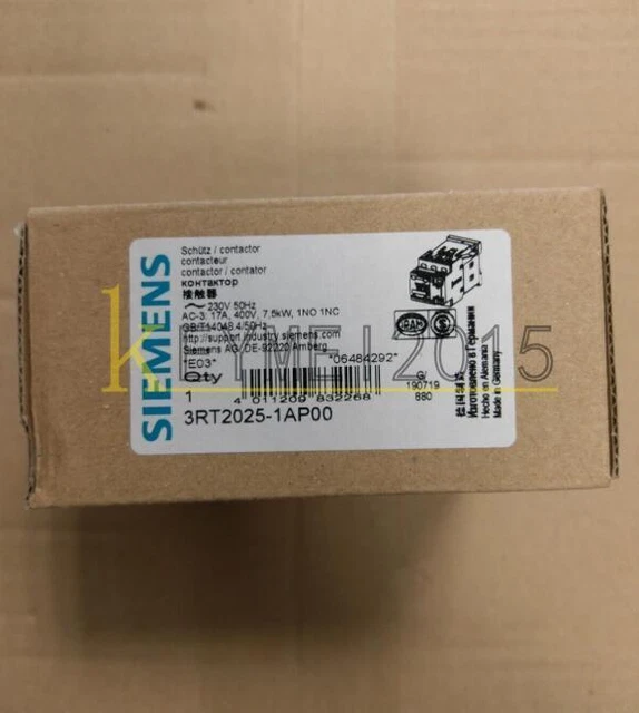 1PCS Brand New 3RT2025-1AP00 Siemens Contactor
