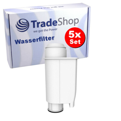 5x Acqua Filtro Per PHILIPS SAECO hd8768/29 hd8652/59 hd8827/09 hd8829/09 