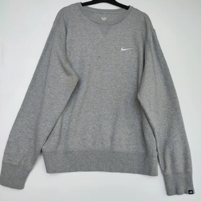 Nike The Athletic Department Grey Pull Over Sweatshirt | Men's XL