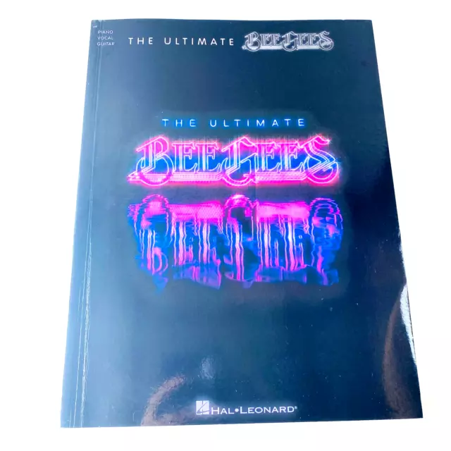 The Ultimate Bee Gees Song Paperback Book Music Notation Hits Piano