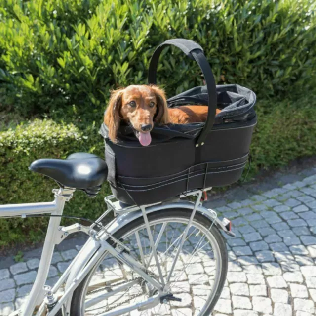 Rear Mounted Bike Bicycle BASKET Sale Bag Pet Dog carrier Safe Transport Carrier
