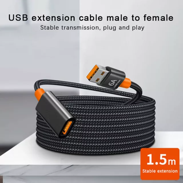USB 3.0 Extension Cable Male-To-Female High-Speed Transmission Data Cable-PH