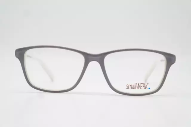 Lunettes smallWERK Nizza Gris Blanc Ovale Monture Lunettes Neuf