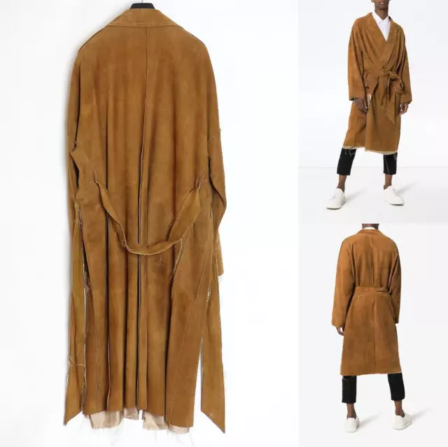 Salvum 18AW new suede overcoat S from Yohji Yamamoto made in Japan 2