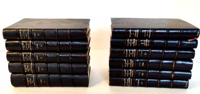 Histoire de la Poesie Francaise - Emile Faguet - 11 Volume Set