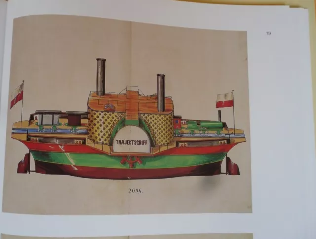 Württemberg Biberach Altes Blech Spielzeug Musterbuch Katalog Faksimile 1875 3