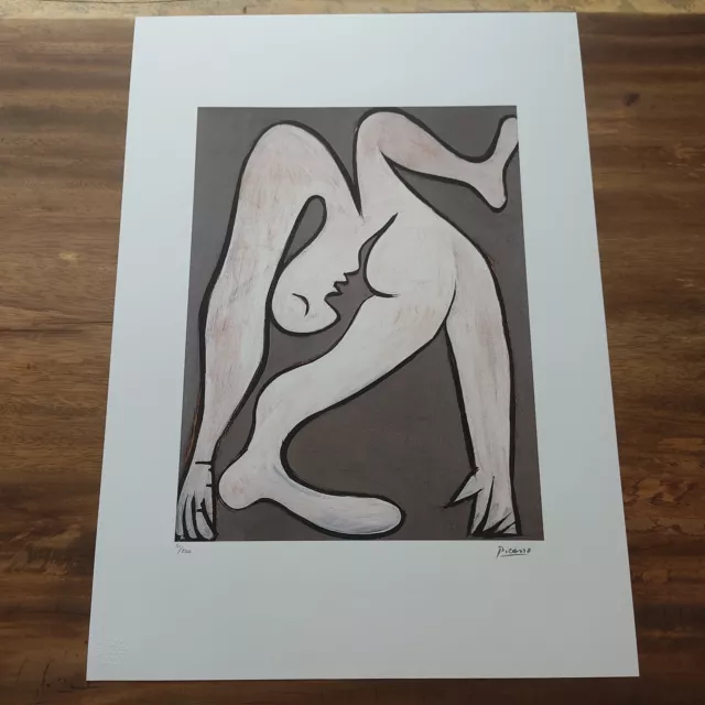 Grande Lithographie "L'Acrobate" Picasso
