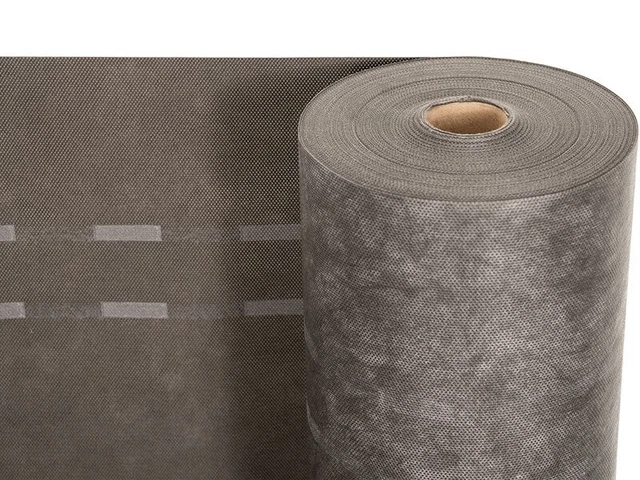 Permavent schwarz atmungsaktive Membran Dachunterlage 50m x 1m Belüftung