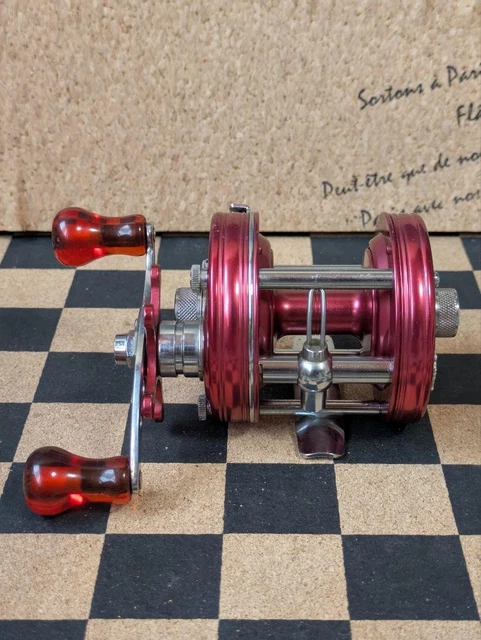 ABU AMBASSADEUR 5000C Fishing Reel Big A Handle Used with