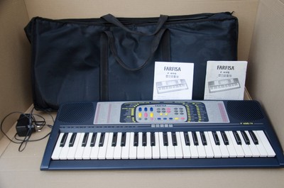 Farfisa Pianola elettrica A Mantice Farfisa 