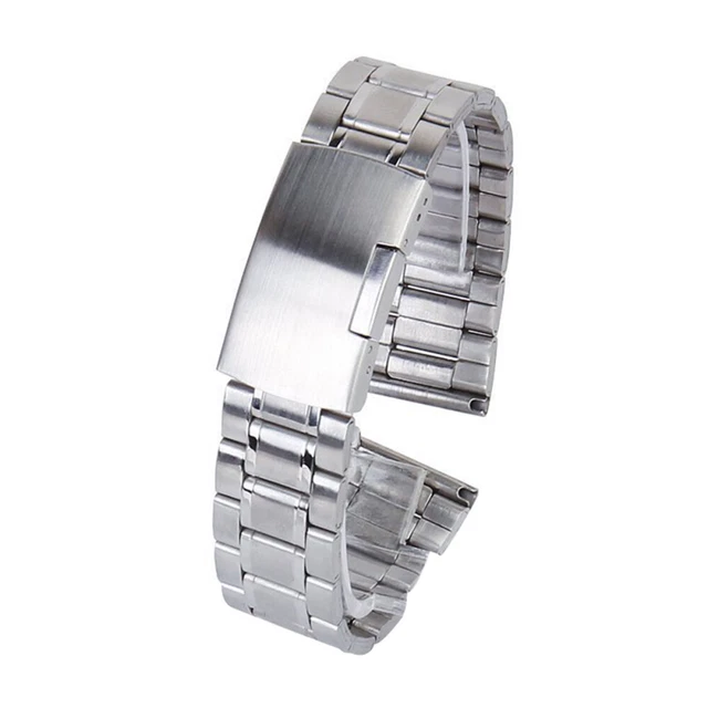 Bracelet en acier inoxydable pour homme, classique, maille forçat, modèle Samy