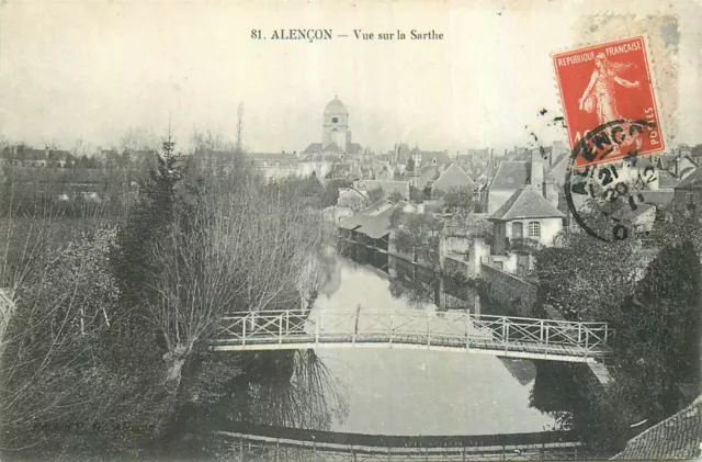 61 ALENCON vue sur la sarthe 37723