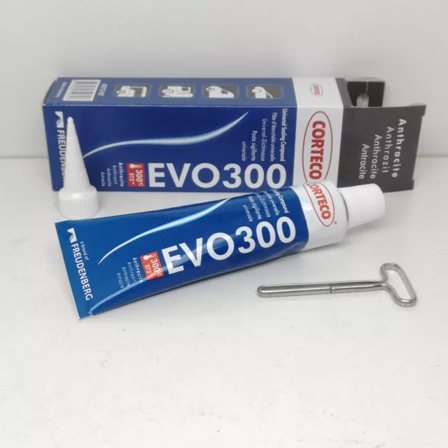 Sealant Silicone Universal Grey 300 Degrees Corteco EVO300 For 49372187