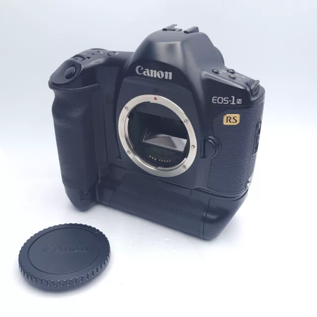 [ Quasi Mint] Canon EOS 1N Rs 35mm SLR Film Fotocamera Nera Corpo Da Giappone