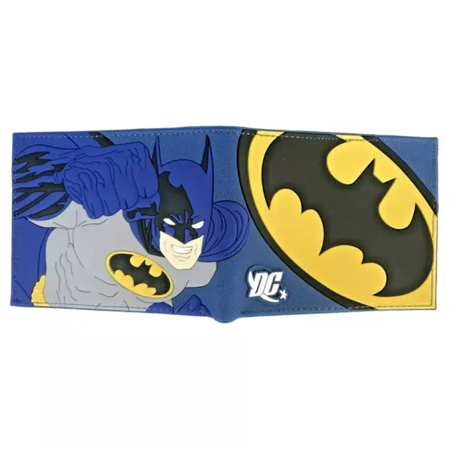 Batman Wallet Purse Mens Kids DC Comics Retro Gaming Movie Superhero Bruce Wayne