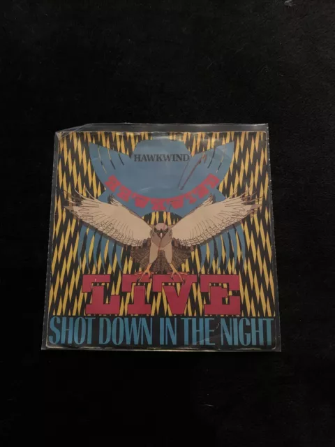 Hawkwind ,Shot Down In The Night ,7” Vinyl Single ,1980