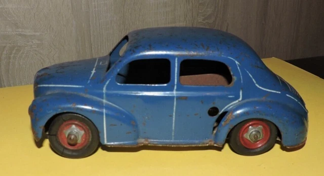 Jouet Ancien En Tôle - Voiture à Mécanisme (années 50/60)