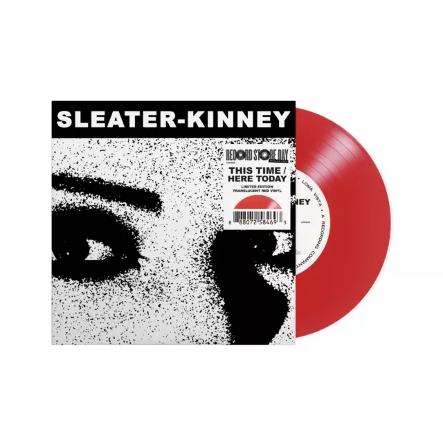 Sleater-Kinney This Time / Here Today 7" Rot Vinyl Vorbestellung 2024