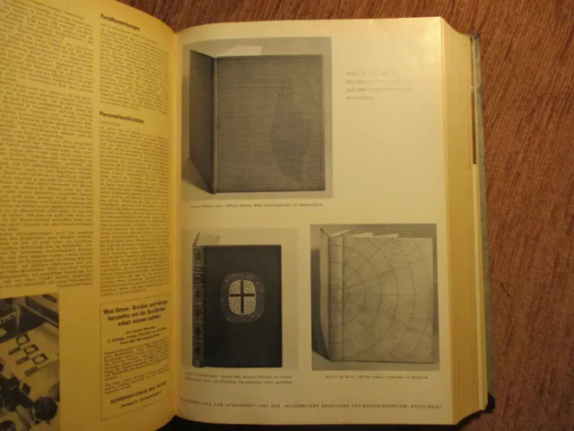 AAfB BUCHBINDER ANZEIGER Jg.1967 BUCHBINDER Bookbinding HANDEINBAND Buchbinderei 5