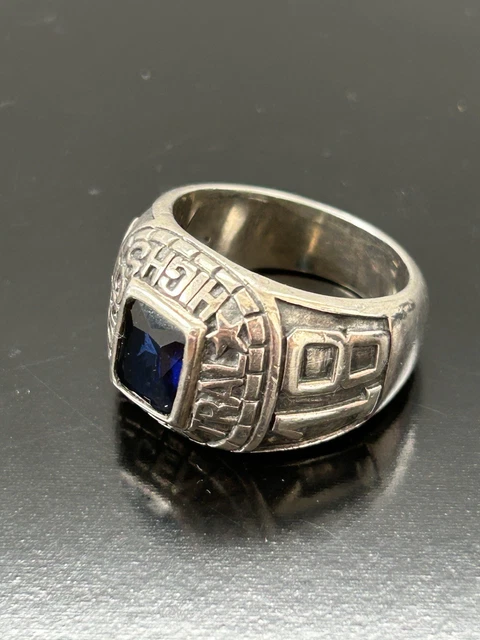 BAGUE ORUS BIJOUX Chevalière Universitaire Argent 925 Zirconium