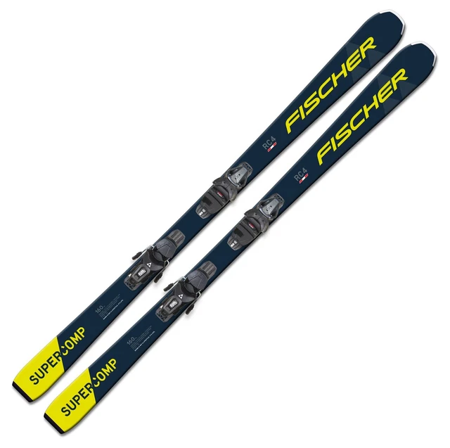 Ski Fischer RC4 Supercomp SLR On-Piste Rocker Modell 2023 + Bindung RS9 SLR