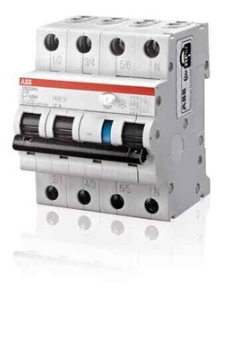 ABB S601696 ABB Interruttore automatico 4A 4P curva D 10000KA 4 moduli DIN 