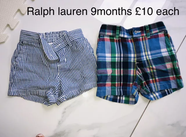 Short bébé garçon Ralph Lauren