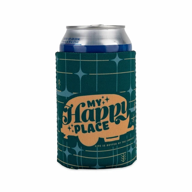 Camco Life is Better at the Campsite Can Holder - Green Grid
