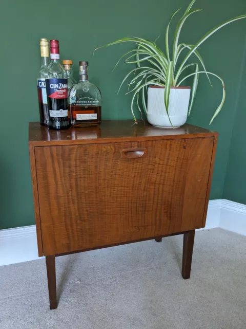 G-Plan Style Vintage Mid Century Record Cabinet