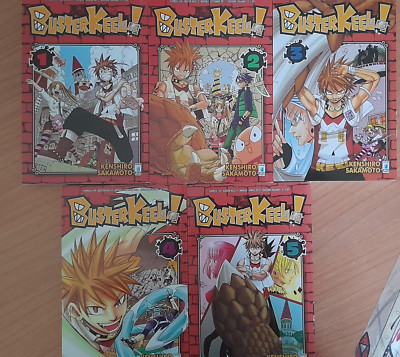 Buster Keel Di Kenshiro Sakamoto 11 Numeri Star Comics Eur 25 90 Picclick It