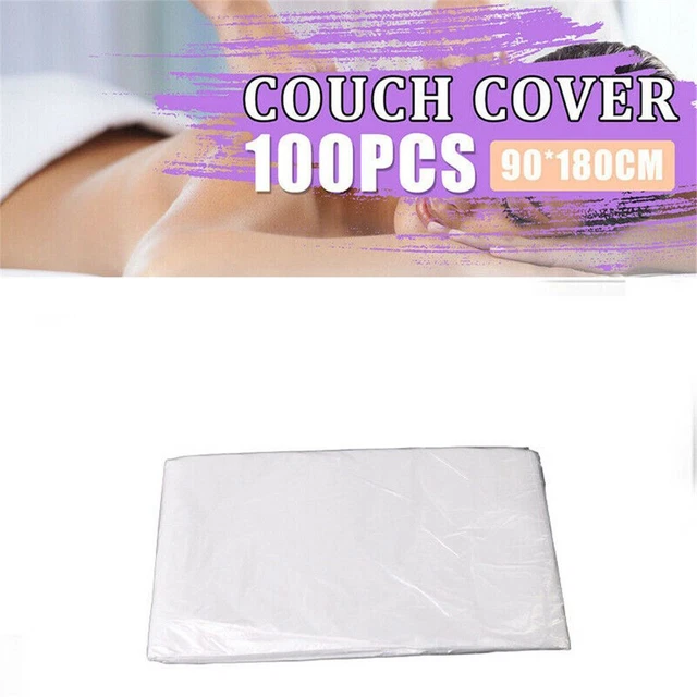 Sábanas de plástico para salón de belleza SPA colcha película sofá cubierta mesa