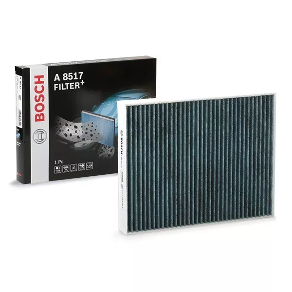 Filter, Innenraumluft BOSCH 0 986 628 517 FILTER+ für PORSCHE VW