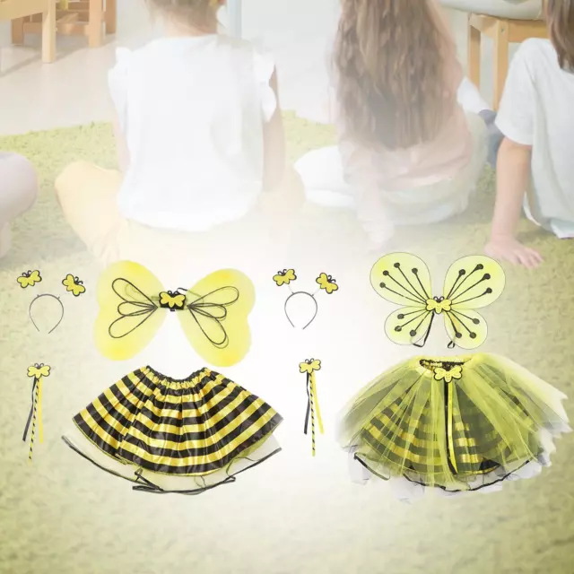 Kit di costumi cosplay per ragazze per bambini in costume da farfalla per la