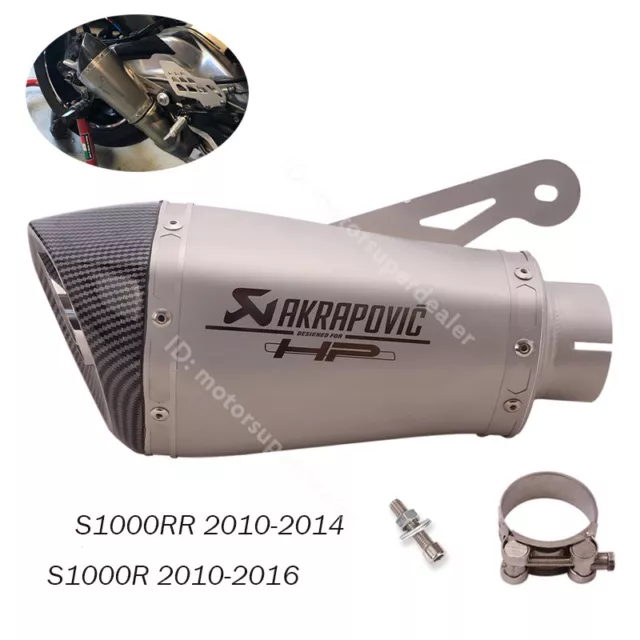 bmw s1000r slip on exhaust