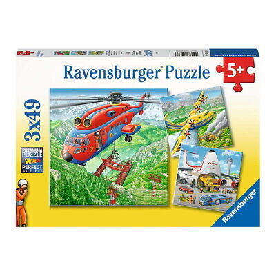 Bambini Puzzle 3 x 49 Parti Oltre Il Nuvole Ravensburger 05033 Puzzle Bambino