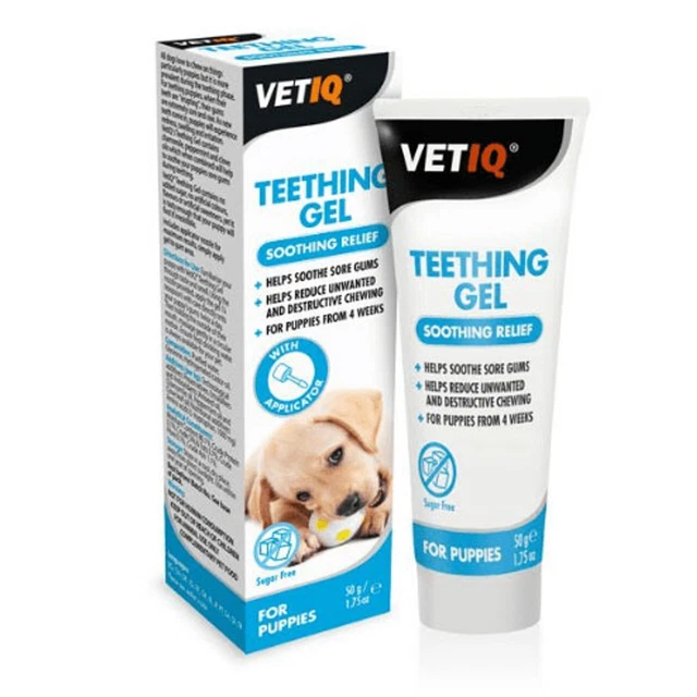 M&C Vetiq Dentición Gel Para Cachorros 50g