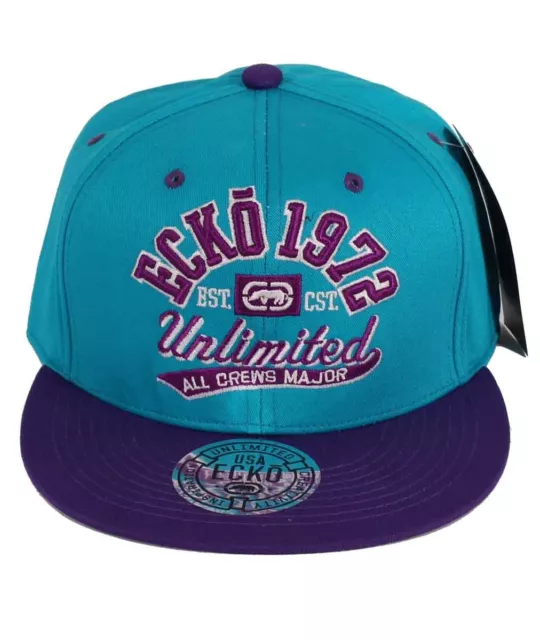 Ecko 1972 Homme Casquettes Snapback, Neuf Baseball Hip Hop Rétro Era Time Money