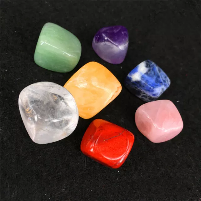 7 Pcs Meditation Crystals Chakra Stones Chakra Balancing Stones