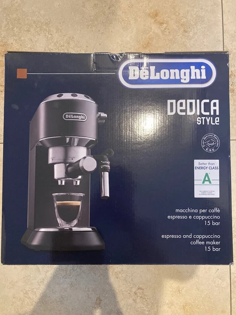 DeLonghi EC685.BK Dedica Style Siebträger Espressomaschine schwarz Neu