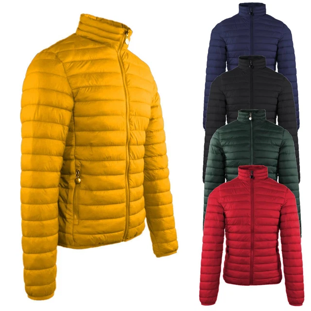 Giubbotto Uomo Leggero Piumino 100 Grammi Trapuntato Giacca Primaverile Slim Fit