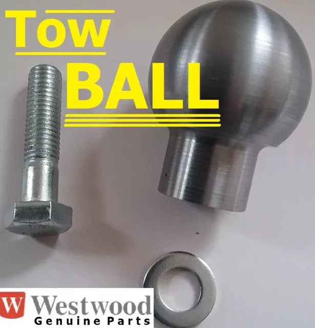 Genuine WESTWOOD T200H - Rear Hitch - TOW BALL & BOLT - CXTOWBALL