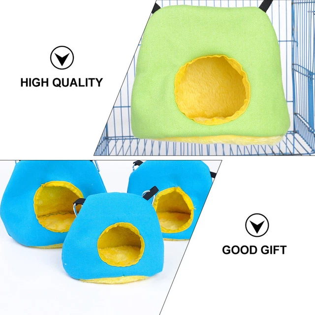 1 Pc Papagei Plüschkäfig Haustier Käfig Hängen Bett Pet Hängenden Bett 2