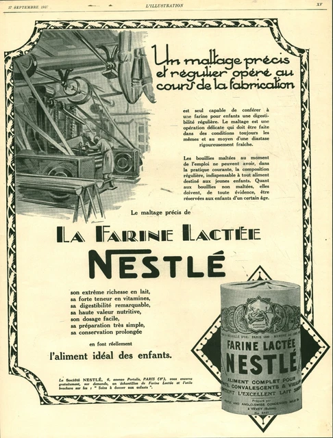 Publicité ancienne Fly-Tox insectes 1927 issue de magazine Publicité ancienne Fly-Tox insectes 1927 issue de magazine